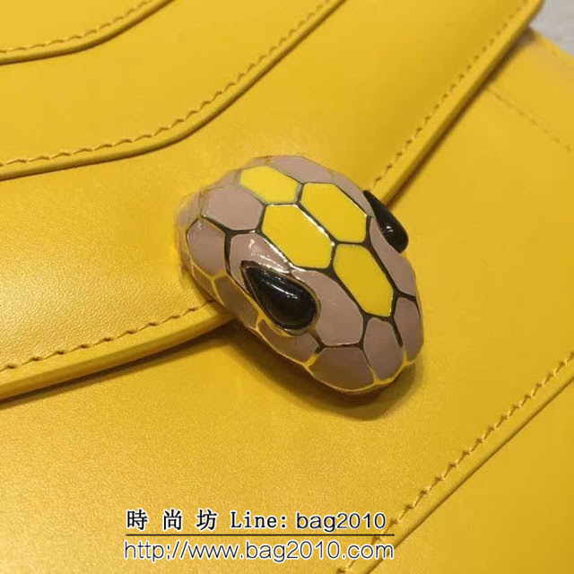 BVLGARI寶格麗 全球限量款 新琺瑯Serpenti三層蛇頭包 可手提肩背 38329 FYD1362